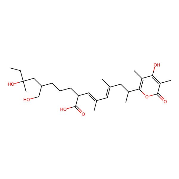 2D Structure of Alternapyrone D