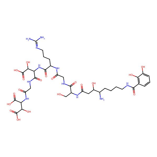 2D Structure of Alterobactin B