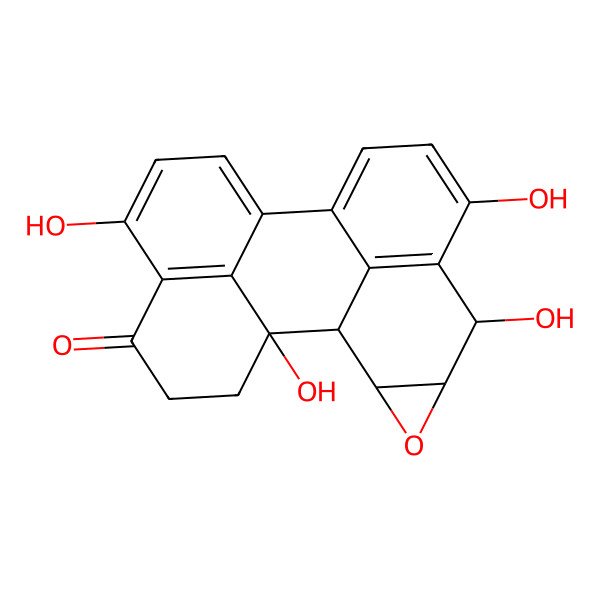2D Structure of Alterperylenepoxide A