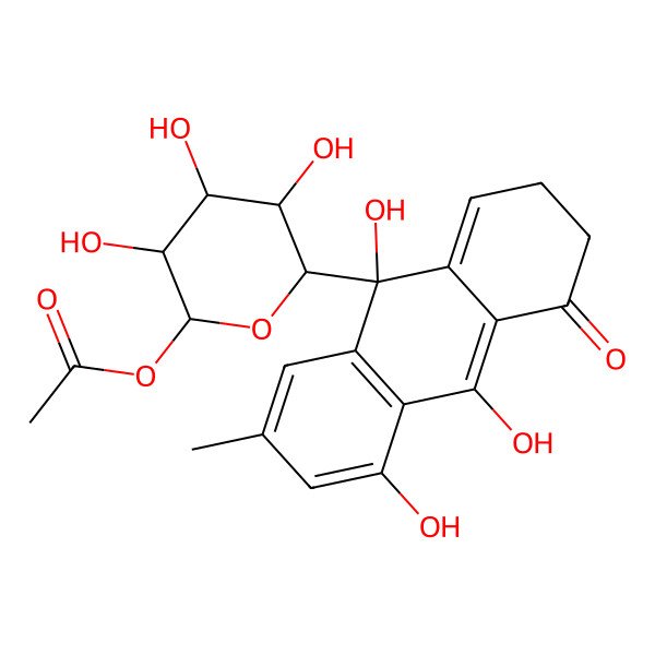 2D Structure of Alvaradoin N
