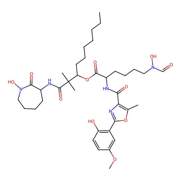 2D Structure of Amamistatin A