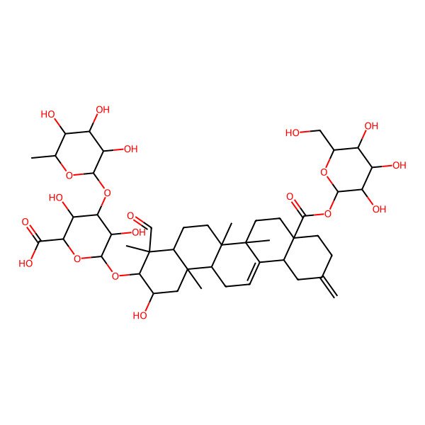 2D Structure of Amaranthussaponin IV 2D Structure of Amaranthussaponin IV