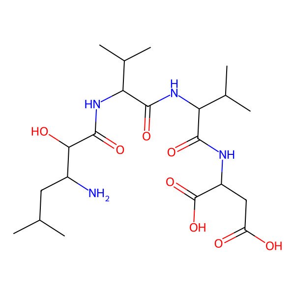 2D Structure of Amastatin