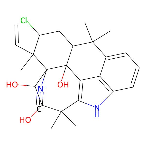 2D Structure of ambiguine F isonitrile