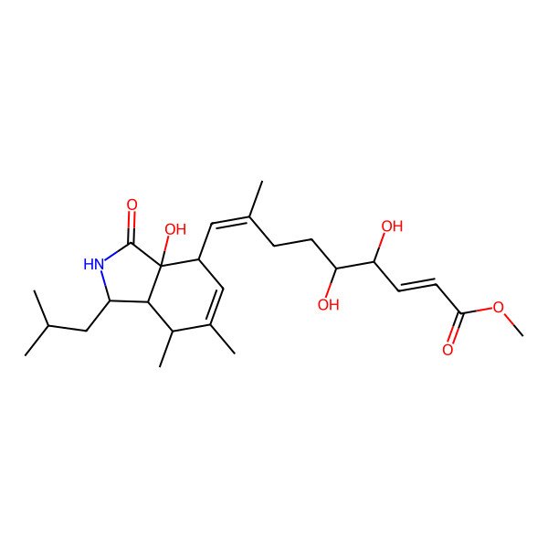 2D Structure of Amiaspochalasin F