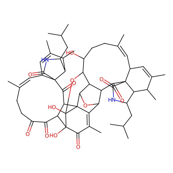 2D Structure of Amichalasine A