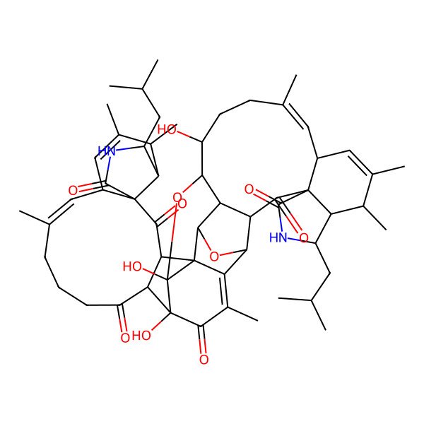 2D Structure of Amichalasine B