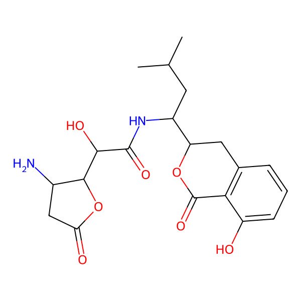 2D Structure of Amicoumacin C