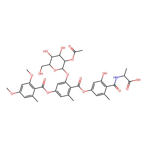 2D Structure of Amidepsine H