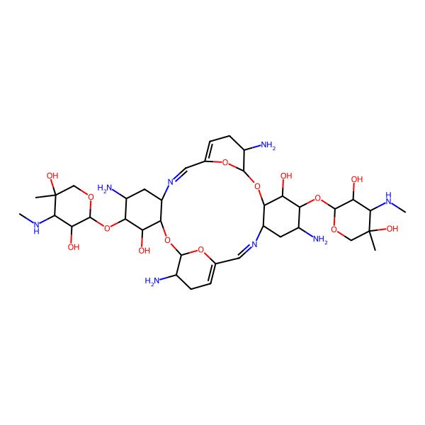 2D Structure of Aminoglycoside 66-40C