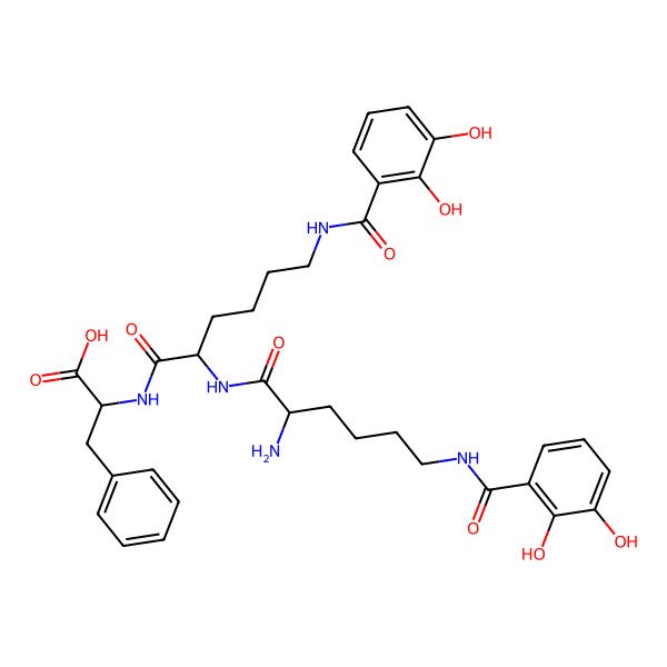 2D Structure of Amonabactin P 693