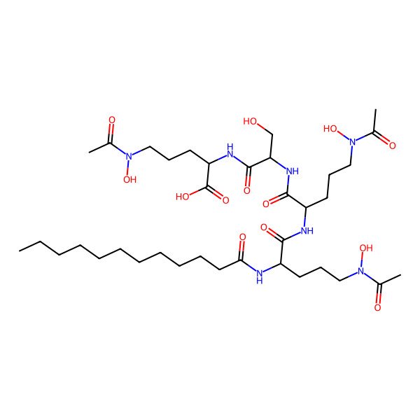 2D Structure of Amphibactin T