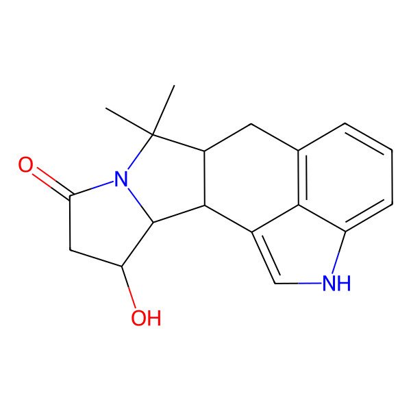 2D Structure of Amycocyclopiazonic acid