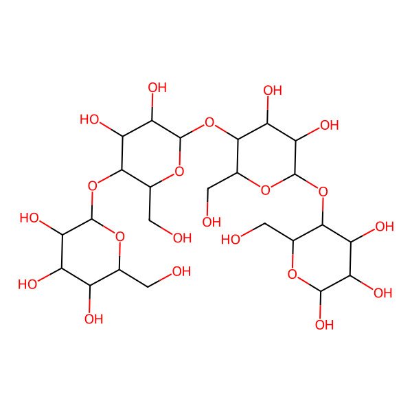 2D Structure of Amylotetraose