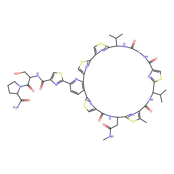 2D Structure of Amythiamicin B