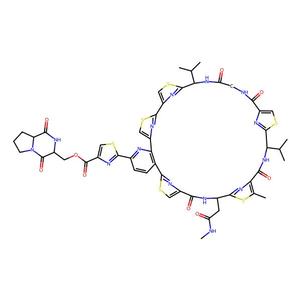 2D Structure of Amythiamicin C