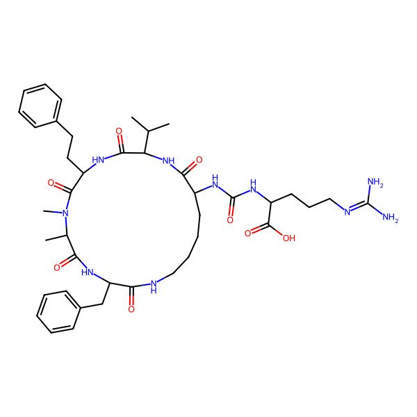 2D Structure of Anabaenopeptin 820