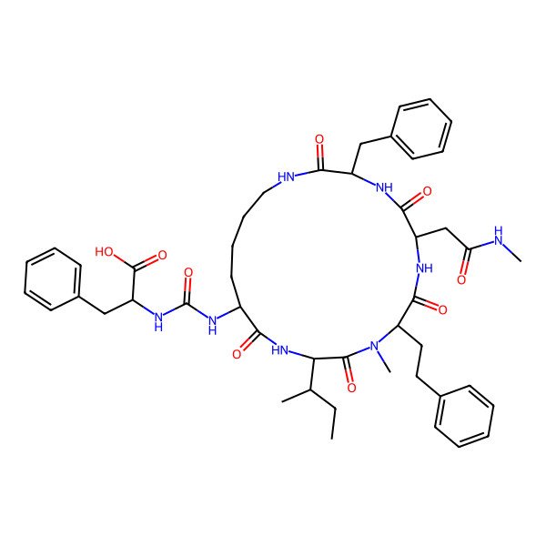 2D Structure of Anabaenopeptin 882