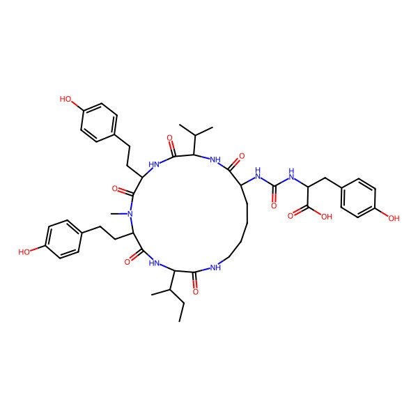 2D Structure of Anabaenopeptin 915