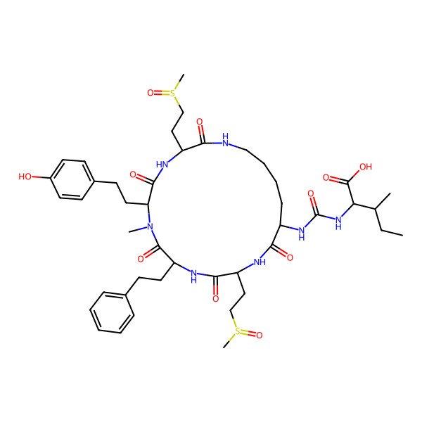 2D Structure of Anabaenopeptin 931