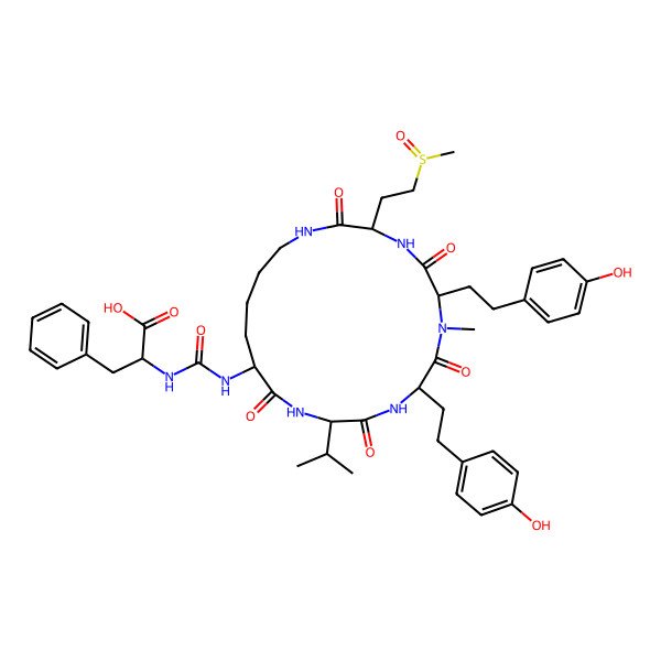 2D Structure of Anabaenopeptin 933