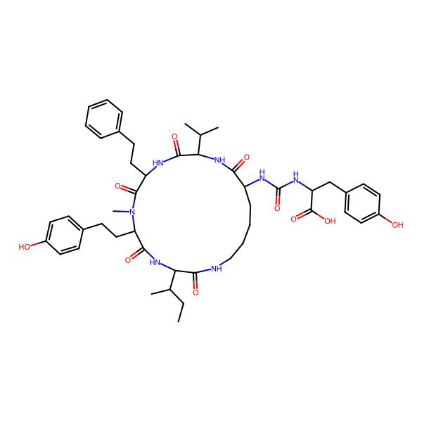 2D Structure of Anabaenopeptin KB899