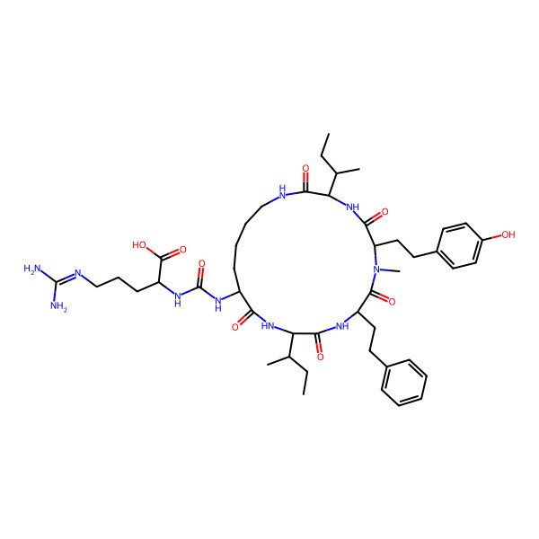 2D Structure of Anabaenopeptin KB906