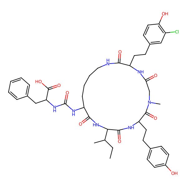 2D Structure of Anabaenopeptin SA11