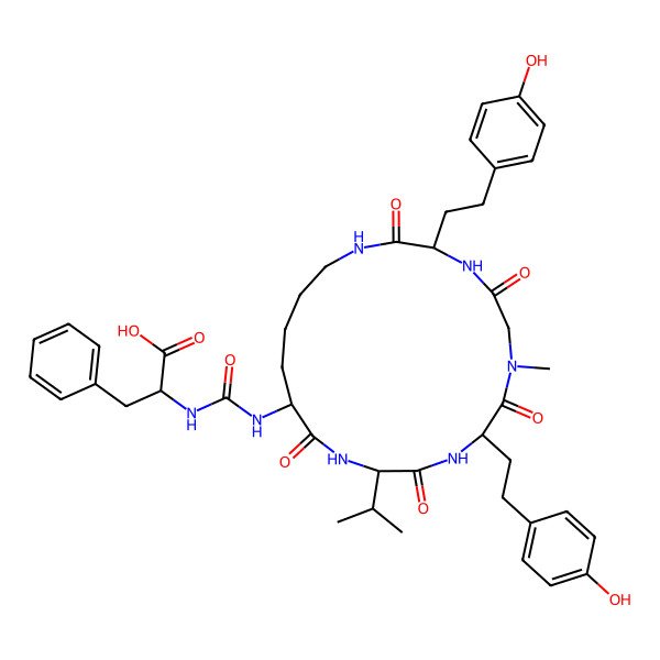 2D Structure of Anabaenopeptin SA12