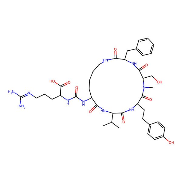 2D Structure of Anabaenopeptin SA2