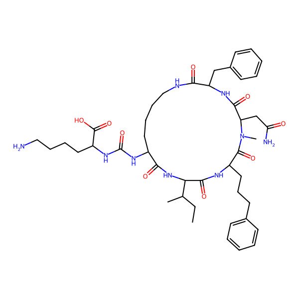 2D Structure of Anabaenopeptin SA4