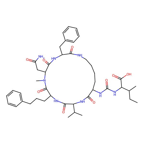 2D Structure of Anabaenopeptin SA5