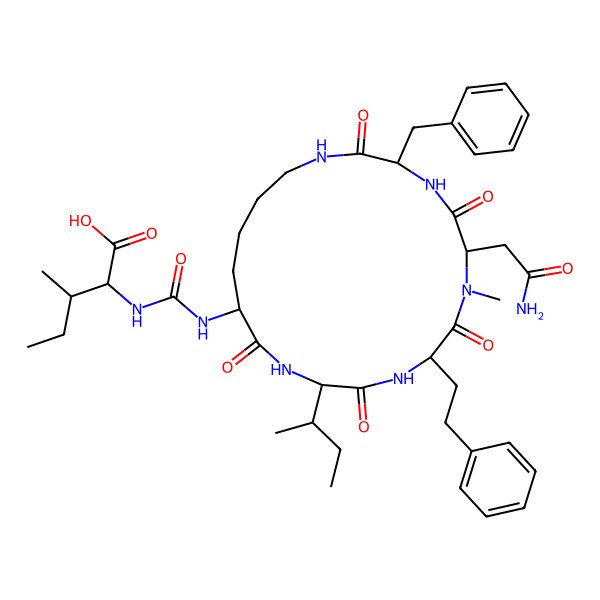 2D Structure of Anabaenopeptin SA6