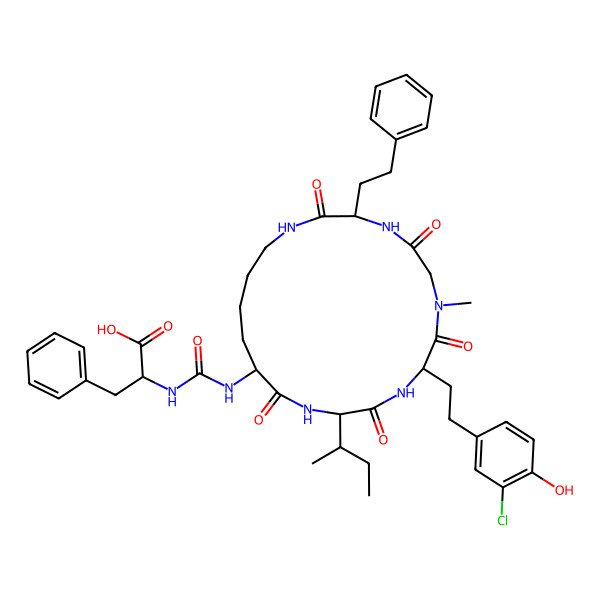 2D Structure of Anabaenopeptin SA9