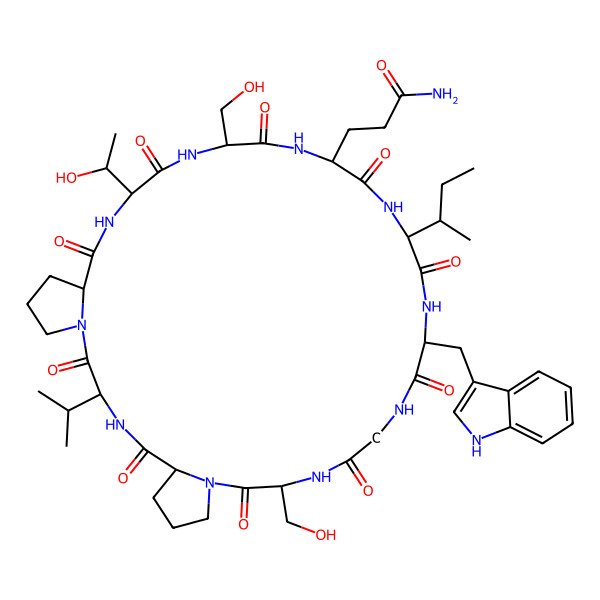 2D Structure of Anacyclamide A10
