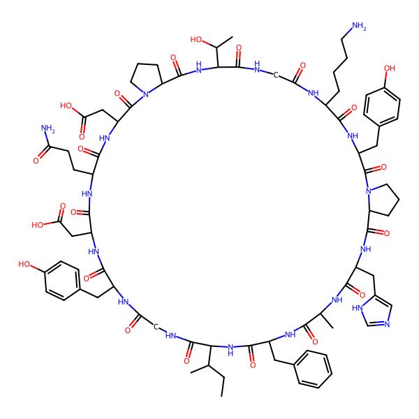 2D Structure of Anacyclamide A15G