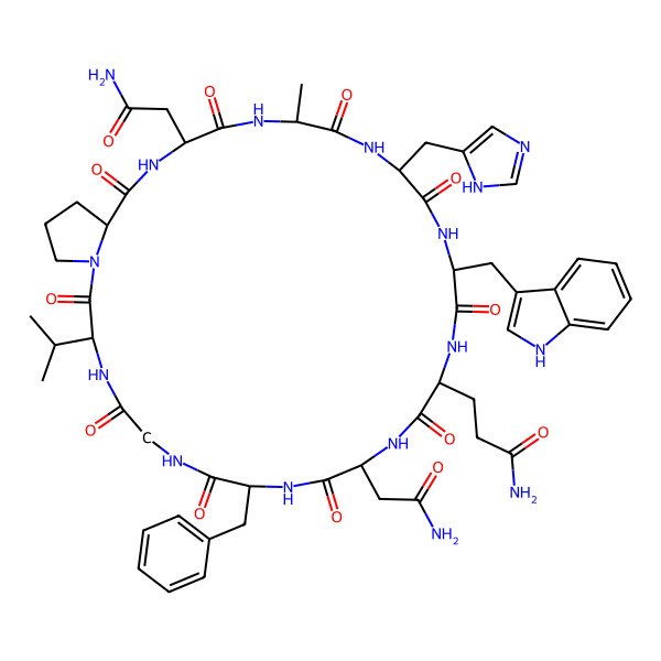 2D Structure of Anacyclamide D10