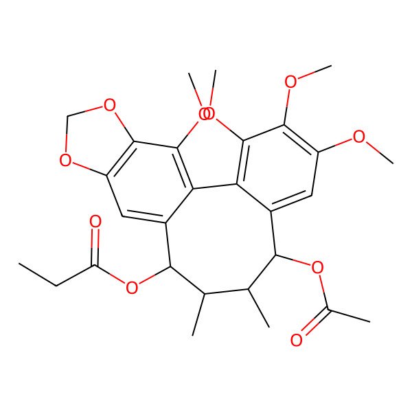 2D Structure of Ananolignan G