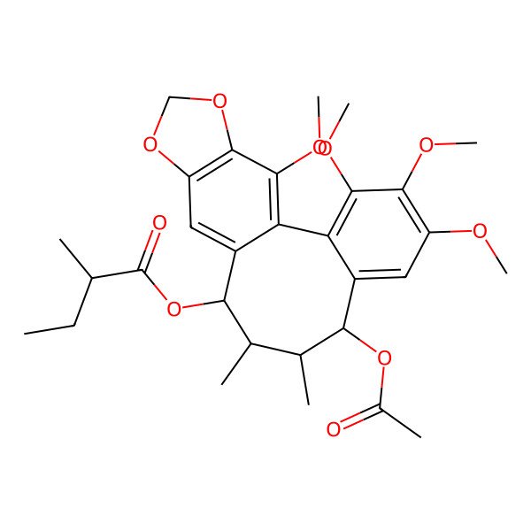2D Structure of Ananolignan J
