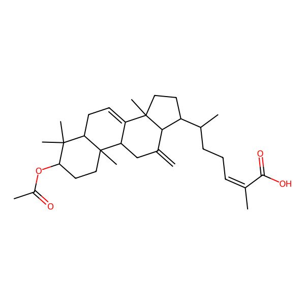 2D Structure of Ananosic acid B