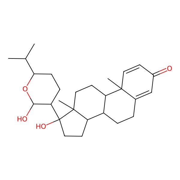 2D Structure of Anastomosacetal A