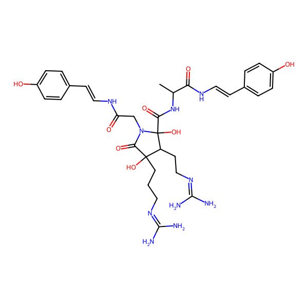 2D Structure of anchinopeptolide C
