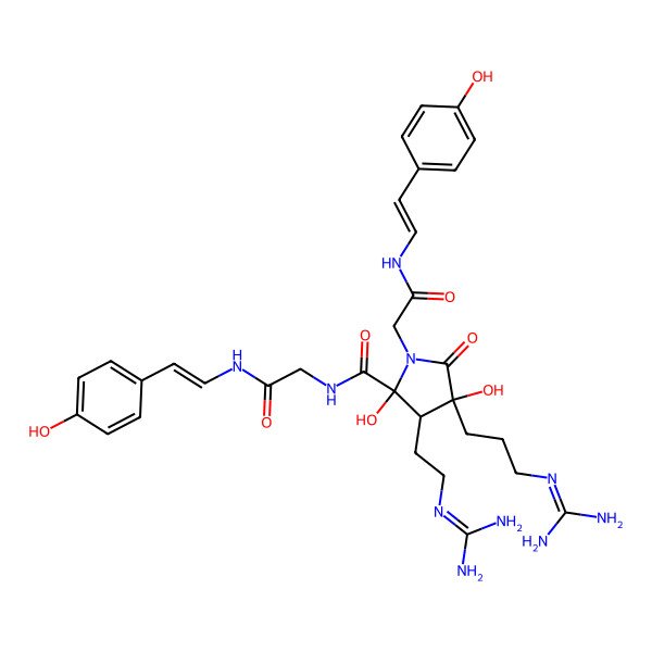2D Structure of Anchinopeptolide D