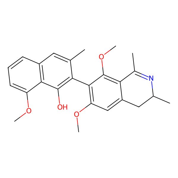 2D Structure of Ancistrocladidine