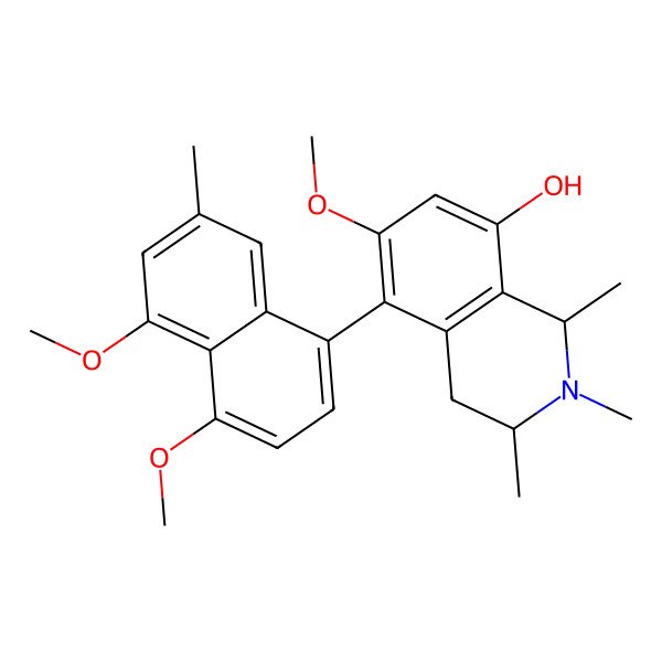 2D Structure of Ancistrocongoline B