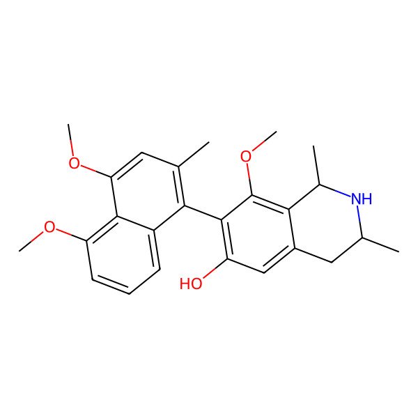 2D Structure of Ancistrocongoline D 2D Structure of Ancistrocongoline D