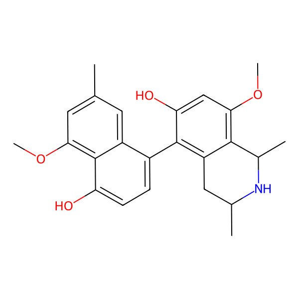 2D Structure of Ancistroguineine A 2D Structure of Ancistroguineine A