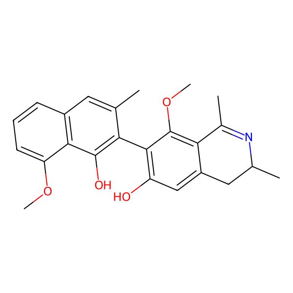 2D Structure of Ancistroheynine B