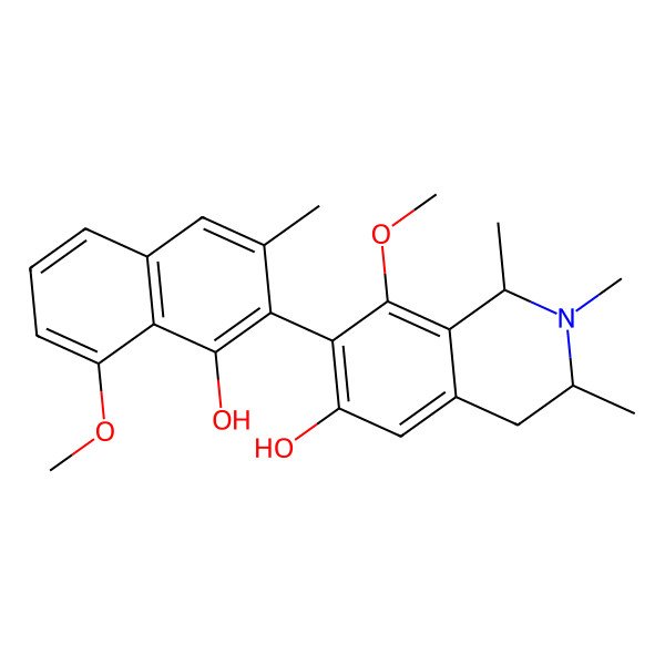 2D Structure of Ancistrotanzanine C 2D Structure of Ancistrotanzanine C