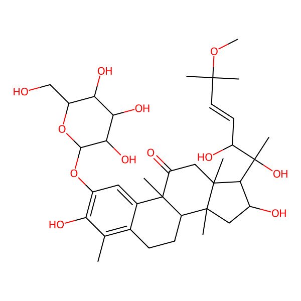 2D Structure of Andirobicin A glucoside